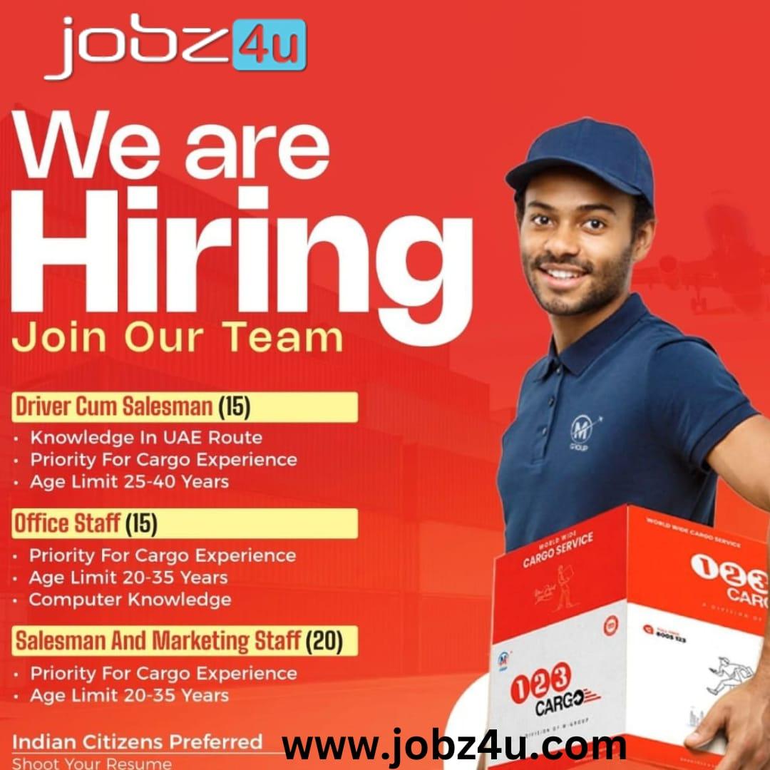 Mass hiiring in uae-apply now| Jobz4u